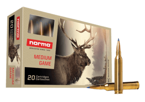 Norma Ammunition 20176332 Dedicated Hunting Bondstrike 300 Win Mag 180 gr Bonded Polymer Tip 20rd Box