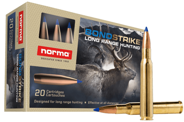 Norma Ammunition 20176422 Dedicated Hunting Bondstrike Extreme 30-06 Springfield 180 gr Bonded Polymer Tip 20rd Box