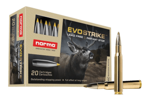 Norma Ammunition 20168972 Dedicated Hunting Evostrike 270 Win 96 gr Polymer Tip Boat Tail Lead Free 20rd Box