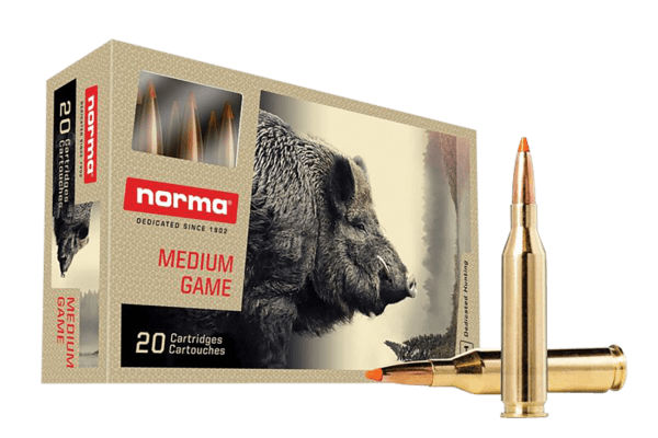 Norma Ammunition 20160052 Dedicated Hunting Tipstrike 243 Win 76 gr Polymer Tip 20rd Box