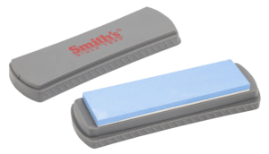 Smiths Products 51312 DualGrit Double-Sided Sharpening Stone 6″ Diamond Sharpener Medium/Fine Gray
