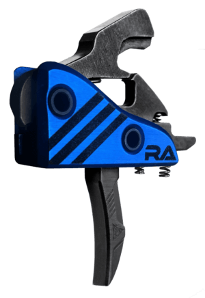 Rise Armament RA524DEFENSE Blitz Defense Single-Stage Hybrid with 4.50 lbs Draw Weight Blue Housing & Black Trigger for AR-Platform Includes Pins