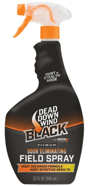 Dead Down Wind 137240 Black Premium Field Spray Odor Eliminator 24 oz Trigger Spray