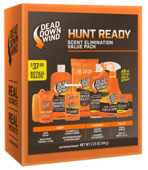 Dead Down Wind W6000 Hunt Success Kit Natural Deer Attractant Doe-In-Rut/Doe-P/ Trophy Buck Scent Bottle