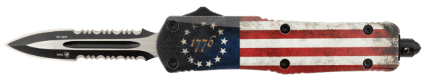 Templar Knife SBRF431 Betsy Ross Flag Small OTF Dagger Plain