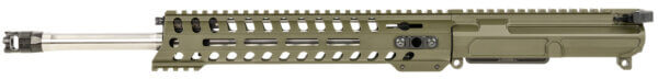 Patriot Ordnance Factory Rogue Complete Upper 308 Win 16.50″ Stainless Barrel OD Green Anodized Micro-B Muzzle Brake 11″ M-LOK Handguard
