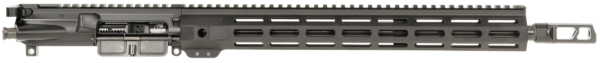 Bushmaster 0040011BLK Bravo Zulu Complete Upper 5.56x45mm NATO 16″ CMV Nitride Black Flat Top Aluminum Rec 14″ BFI M-LOK Handgaurd Snake Charmer Muzzle Brake Mid-Length Gas Fits AR-15