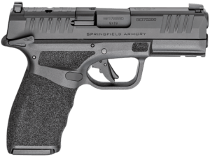 Springfield Armory HCP9379BOSPMS Hellcat Pro OSP Compact Frame 9mm Luger 15+1/17+1, 3.70″ Black Melonite Hammer Forged Steel Barrel, Black Melonite Optic Ready/Serrated Steel Slide, Black Polymer Frame w/Picatinny Rail, Adaptive Textured Grip, Manual Thum