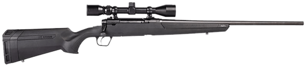 Savage Arms 58123 Axis XP Full Size 400 Legend 4+1 18″ Carbon Steel Barrel Black Drilled & Tapped Rec Synthetic Stock Weaver 3-9x40mm Scope