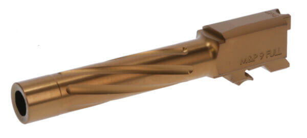 Rival Arms RARA20S201C Precision V1 Drop-In Barrel 9mm Luger 4.25 Bronze PVD Finish 416R Stainless Steel Material for S&W M&P (Except for M2.0)”