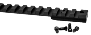 Warne V485M Ruger American Vapor Picatinny Rail Black Anodized Long Action 0 MOA