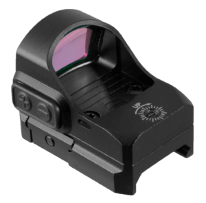 TruGlo TGTG8200B3 Tru•Tec Micro Shotgun Mounted   Black Hardcoat Anodized 23x17mm 3 MOA Red Dot Reticle