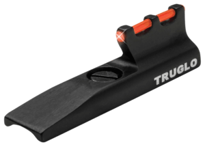TruGlo TGTG975RB Rimfire Rifle Fiber-Optic Front Sight Black | Red Fiber Optic