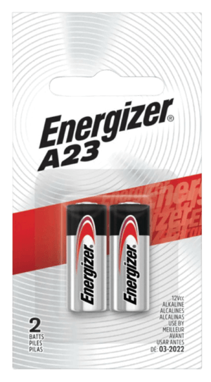 Energizer A23BPZ A23 Battery Manganese Dioxide 12 Volts Qty (72) Single Pack