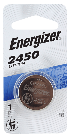 Energizer ECR2450 2450 Lithium Battery Lithium Coin 3.0 Volts Qty (72) Single Pack