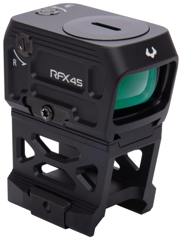 Viridian 9810052 RFX45 Pro  Black | 24 x 15.5mm 5 MOA Green Dot Reticle