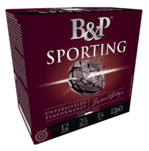 B&P 12B1SCL8 Sporting Clay  12 Gauge 2.75 1 oz 8 Shot 25rd Box”