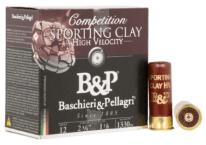 B&P 12B8SH75 Sporting Clay  12 Gauge 2.75 1 1/8 oz 7.5 Shot 25rd Box”
