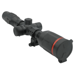 X-Vision 203202 TS300 Thermal Scope with Rings Black 2-16x35mm Multi Reticle/Color 1024×768 OLED 3100 yds Detection Range 640×480 Thermal Sensor Photo/Video/PiP