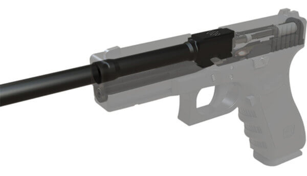 Meta Tactical Llc MTB19 Apex Replacement Barrel 9mm Luger 16″ Threaded Chrome Moly Includes Muzzle Device & Thread Protector Fits Glock 19 Gen 3-5/19X/45 P80 940c PSA Dagger