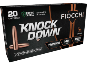 Fiocchi 3006CHA Knock Down Enviro Shield 30-06 Springfield 150 gr Hollow Point 20rd Box