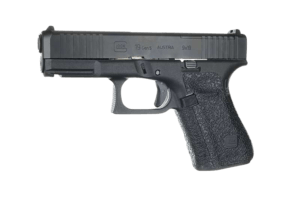 Talon Grips EV02R Adhesive Grip  Textured Black Rubber  Fits Compact Glock Gen 5 (19  23  etc.)