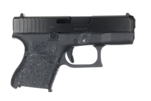 Talon Grips EV04R Adhesive Grip  Textured Black Rubber  Fits Glock 42/43