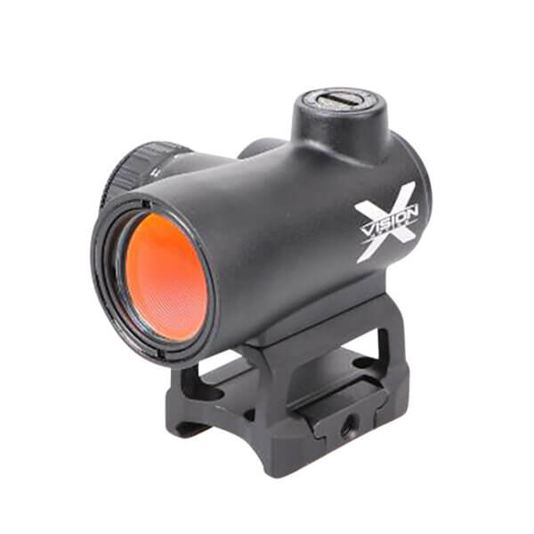X-Vision 204003 ZRD1 Black | 1x 25mm 2 MOA Red Dot Reticle