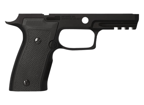 Sig Sauer 8900063 P320 Grip Module AXG Carry (Medium Grip Module) 9mm Luger/40 S&W/357 Sig Black Aluminum Frame G10 Grips Fits Sig P320
