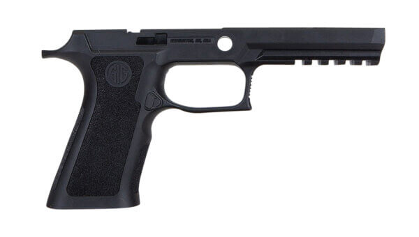 Sig Sauer GRIPMODXF943SMBLK P320 Grip Module X-Series (Small Size Module)  9mm Luger/40 S&W/357 Sig  Black Polymer  Fits Full Size Sig P320 (4.70)”