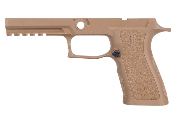 Sig Sauer GRIPMODXF943SMCOY P320 Grip Module X-Series (Small Size Module) 9mm Luger/40 S&W/357 Sig Coyote Polymer Fits Full Size Sig P320 (4.70″)