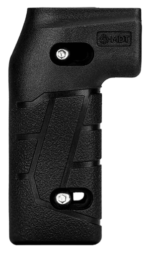 Mdt Sporting Goods Inc 105173BLK Premier Vertical Grip Black Polymer Removable Side Panels Fits MDT Chassis
