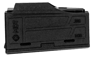 Mdt Sporting Goods Inc 104447BLK AICS Magazine 10rd Extended 308/6.5 Creedmoor Short Action Black Polymer Fits Some Chassis/Bottom Metal (MDT XLR KRG GRS CDI Pacific Tool & Gauge)
