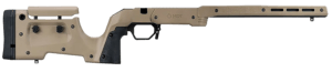 Mdt Sporting Goods Inc 104692FDE XRS Chassis FDE Aluminum Core with Polymer Panels Adj. Cheekrest M-LOK Forend Interchangeable Grips AICS Mag Compatible Fits Short Action Savage