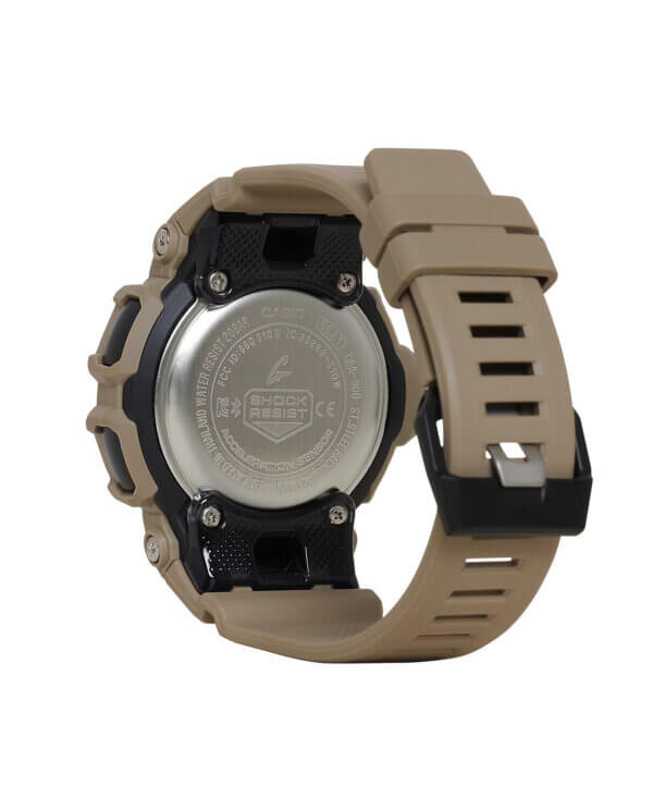 G-shock/vlc Distribution GBA900UU5A G-Shock Tactical Brown Stainless Steel Bezel 145-215mm