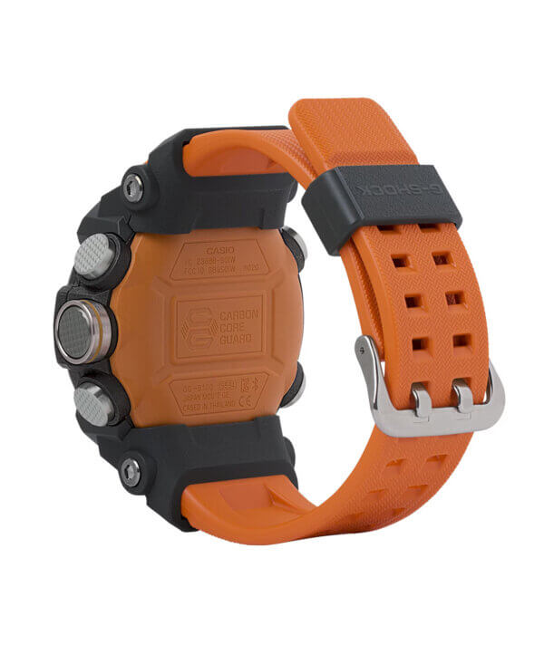 G-shock/vlc Distribution GGB1001A9 G-Shock Tactical MudMaster Keep Time Orange/Black Size 145-215mm Features Digital Compass