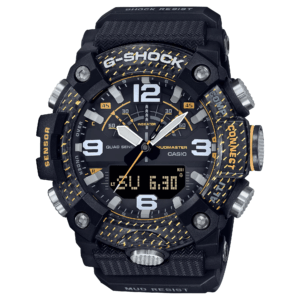 G-shock/vlc Distribution GGB100Y1 G-Shock Tactical MudMaster Keep Time Black/Yellow Size 145-215mm Features Digital Compass