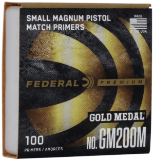 Federal GM155M Gold Medal Premium Large Pistol Mag Multi Caliber Handgun 1000 Per Box