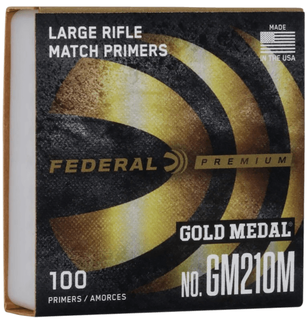 Federal GM210M Gold Medal Premium Large Rifle Multi Caliber 1000 Per Box