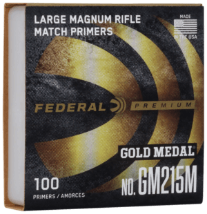 Federal GM215M Gold Medal Premium Large Rifle Mag Multi Caliber 1000 Per Box