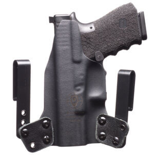 BlackPoint 101700 Mini WING IWB Black Kydex/Leather Belt Clip Fits Sig 238 Right Hand