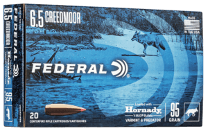 Federal P65CRDBCH1 Premium 6.5 Creedmoor 135 gr Berger Hybrid Hunter 20rd Box