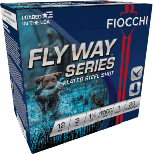 Fiocchi 123ST1 Flyway Waterfowl 12 Gauge 3″ 1 1/8 oz 1 Shot 25rd Box