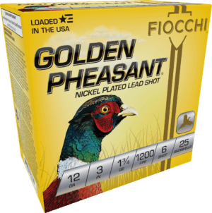Fiocchi 16GP5 Golden Pheasant Extrema 16 Gauge 2.75″ 1 1/8 oz 5 Shot 25rd Box