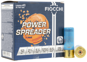 Fiocchi 12CPTR8 Exacta Target Interceptor Spreader 12 Gauge 2.75″ 1 oz 1300 fps 8 Shot 25rd Box