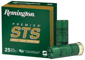 Remington Ammunition 20112 Premier STS Target Load 12 Gauge 2.75″ 1 1/8 oz 8 Shot 25rd Box