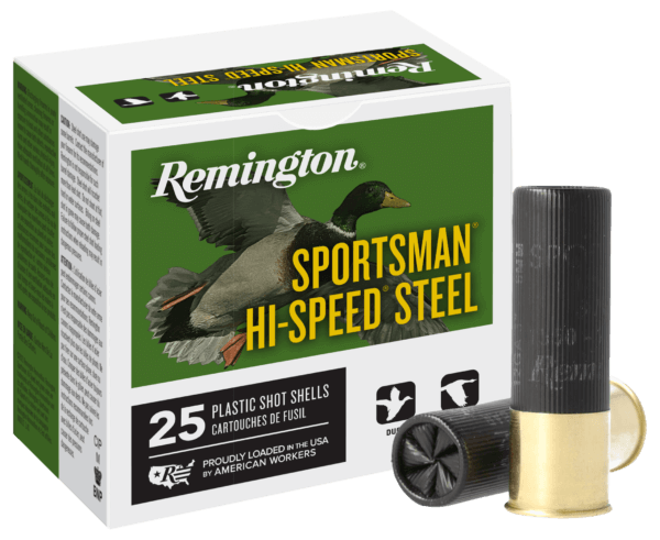 Remington Ammunition 20005 Sportsman Hi-Speed Waterfowl 12 Gauge 2.75″ 1 oz 6 Shot 25rd Box