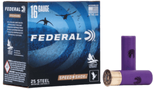 Federal WF1684 Speed-Shok Waterfowl 16 Gauge 2.75″ 15/16 oz 4 Shot 25rd Box