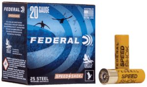 Federal WF1684 Speed-Shok Waterfowl 16 Gauge 2.75″ 15/16 oz 4 Shot 25rd Box