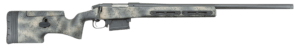 Bergara Rifles BPR28300WM Premier Mountain 300 Win Mag 3+1 24″ Barrel Tactical Gray Cerakote Gray Speckled Black Carbon Fiber Stock